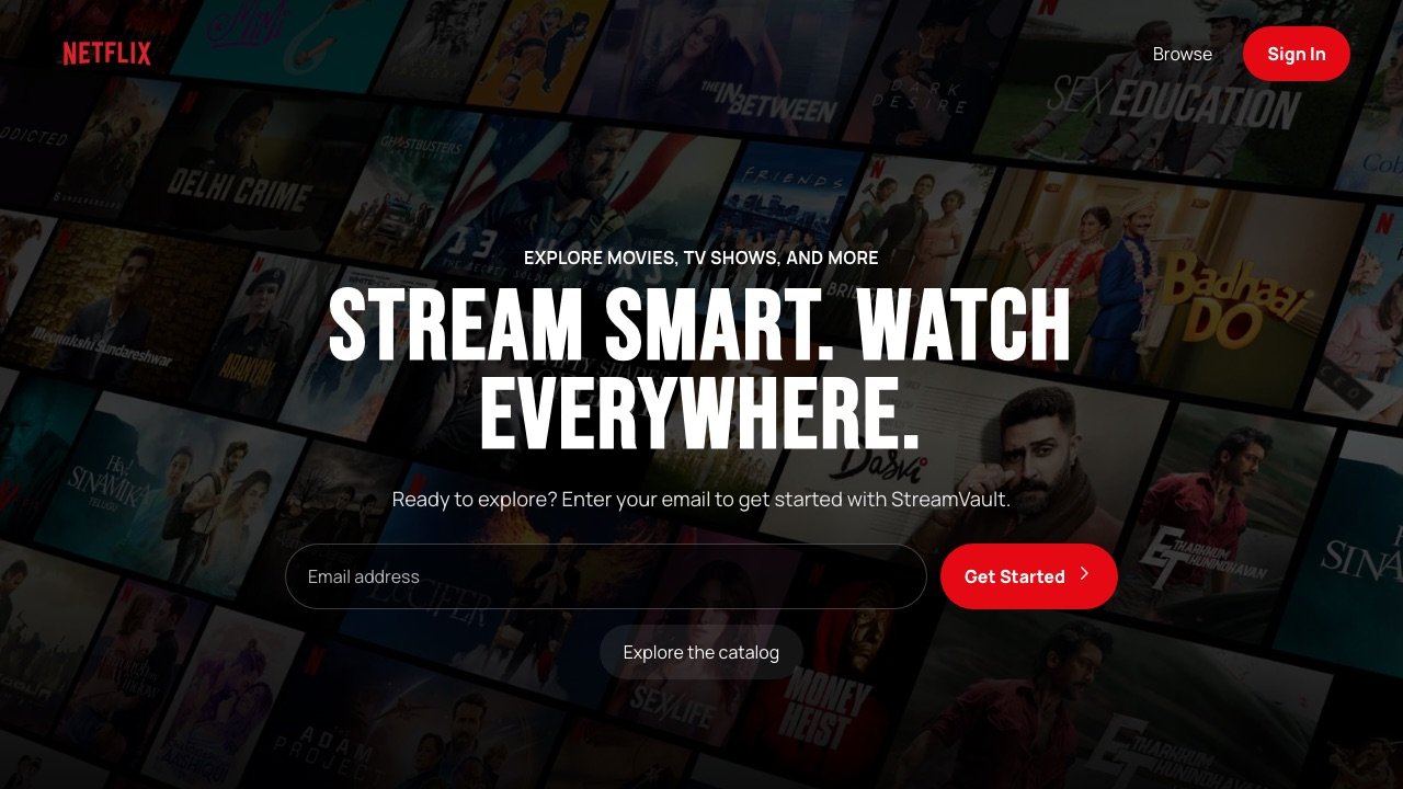 Netflix Clone preview